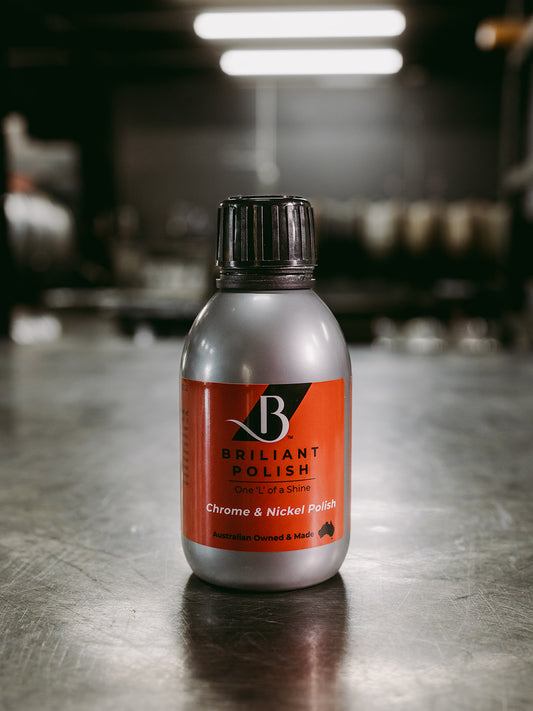 Brilliant Chrome and Nickle Polish