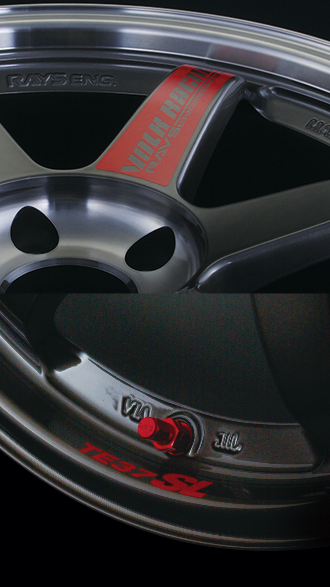 Rays Engineering TE37SL Stickers